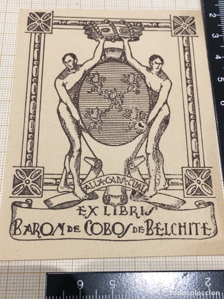 Otros art&iacute;culos de coleccionismo en papel: Lote 4 EX-LIBRIS ESPA&Ntilde;OLES - Foto 6