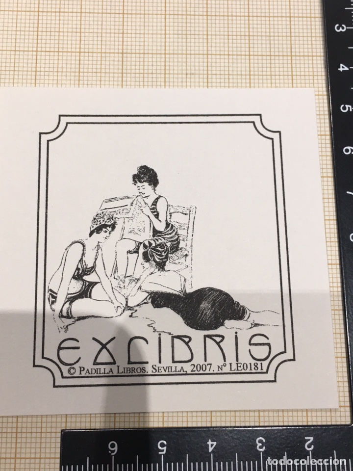 Otros art&iacute;culos de coleccionismo en papel: Lote 4 EX-LIBRIS ESPA&Ntilde;OLES - Foto 10