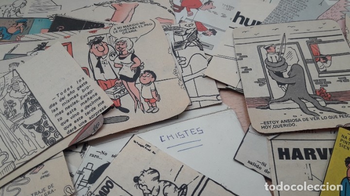 Otros art&iacute;culos de coleccionismo en papel: MONT&Oacute;N DE CHISTES GR&Aacute;FICOS RECORTADOS DE PERI&Oacute;DICOS Y REVISTAS. A&ntilde;os 70-80