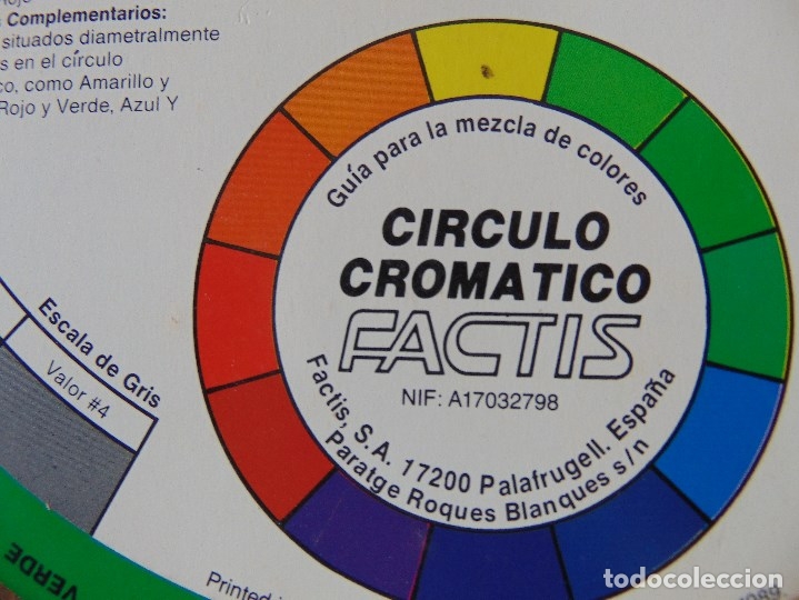 CIRCULO CROMATICO 23.5CM