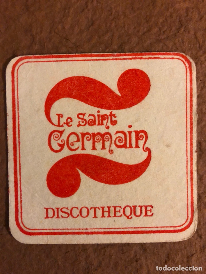 Outros artigos de papel: DISCOTHEQUE LE SAINT GERMAIN (SALOU). ANTIGUO POSAVASOS DE PAPEL. 7,8 x 7,8 Cms.