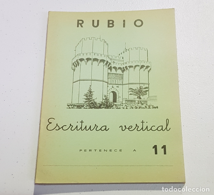 Otros Art&iacute;culos de Coleccionismo en Papel: Antiguo cuaderno de escritura - rubio - 11 - tdkc37
