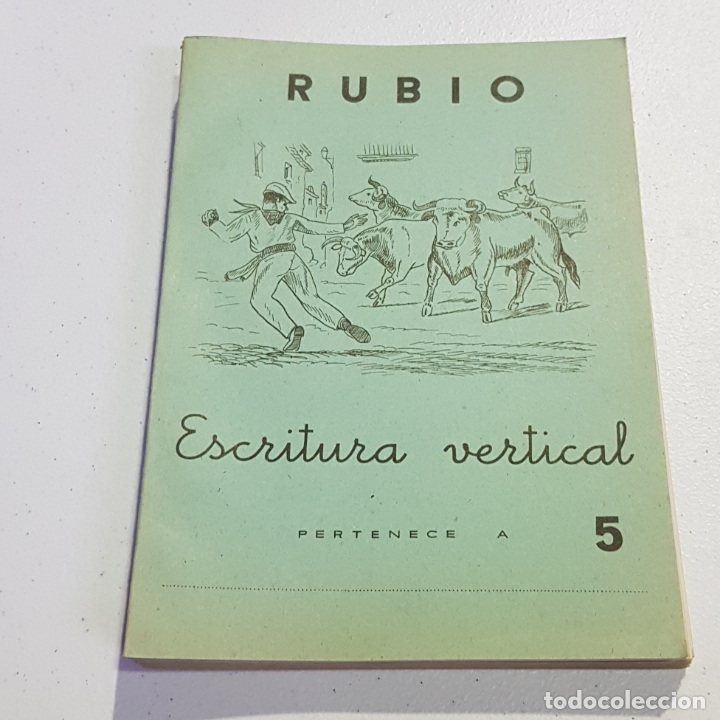 Otros Art&iacute;culos de Coleccionismo en Papel: Antiguo cuaderno de escritura - rubio - 5 - tdkc37