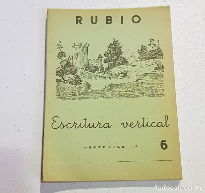 Otros Art&iacute;culos de Coleccionismo en Papel: Antiguo cuaderno de escritura - rubio - 6 - tdkc37b