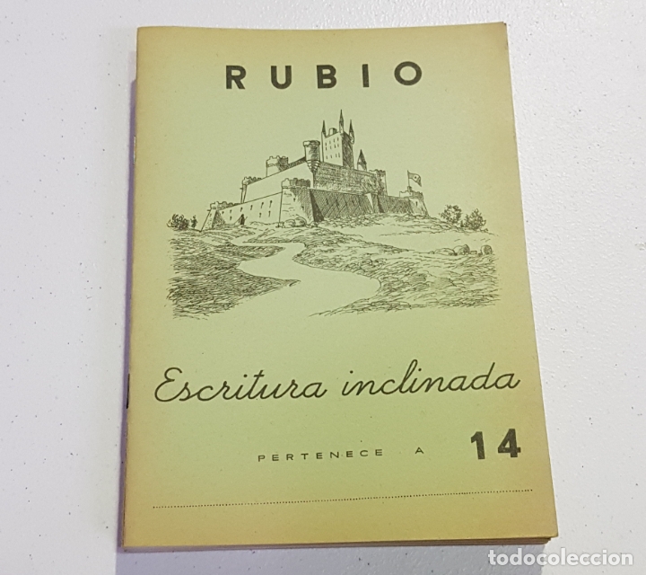 Otros Art&iacute;culos de Coleccionismo en Papel: Antiguo cuaderno de escritura - rubio - 14 - tdkc37