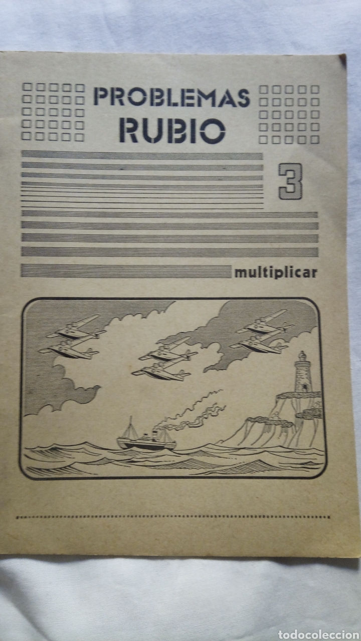 Otros art&iacute;culos de coleccionismo en papel: Problemas Rubio n &deg;3 multiplicar - Foto 1