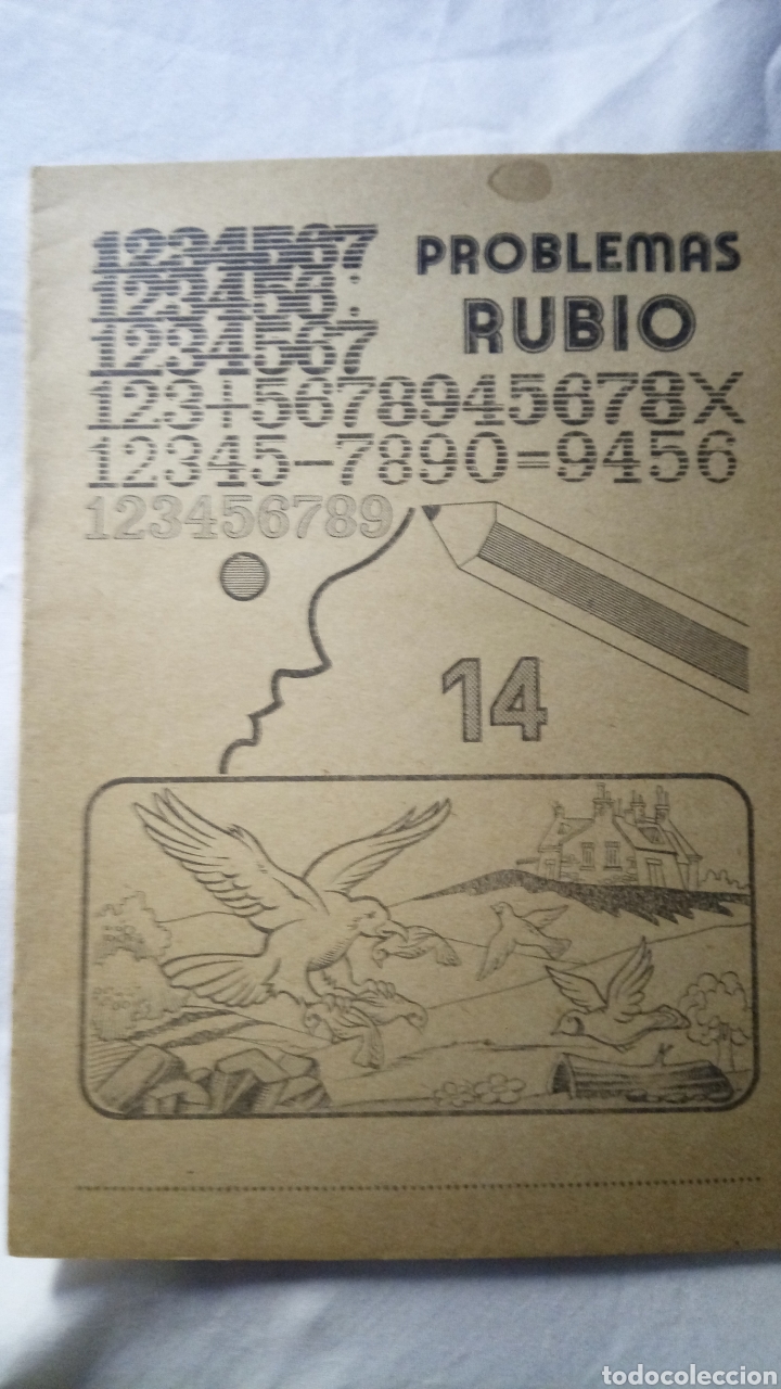 Otros art&iacute;culos de coleccionismo en papel: Cuadernillo problemas Rubio n&deg;14 - Foto 1