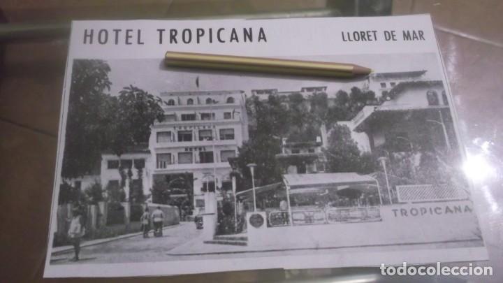 Otros Art&iacute;culos de Coleccionismo en Papel: RECORTE PUBLICIDAD A&Ntilde;O 1960 - HOTEL TROPICANA - LLORET DE MAR - GERONA
