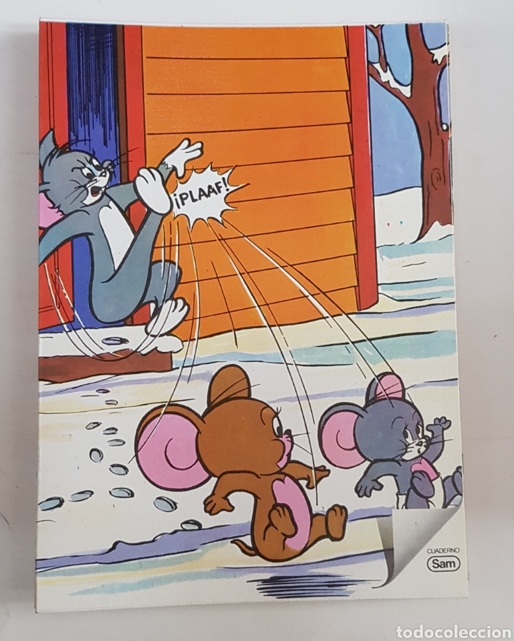 Otros Art&iacute;culos de Coleccionismo en Papel: antiguo cuaderno a&ntilde;os 80 sam - tom y jerry - tdkc37