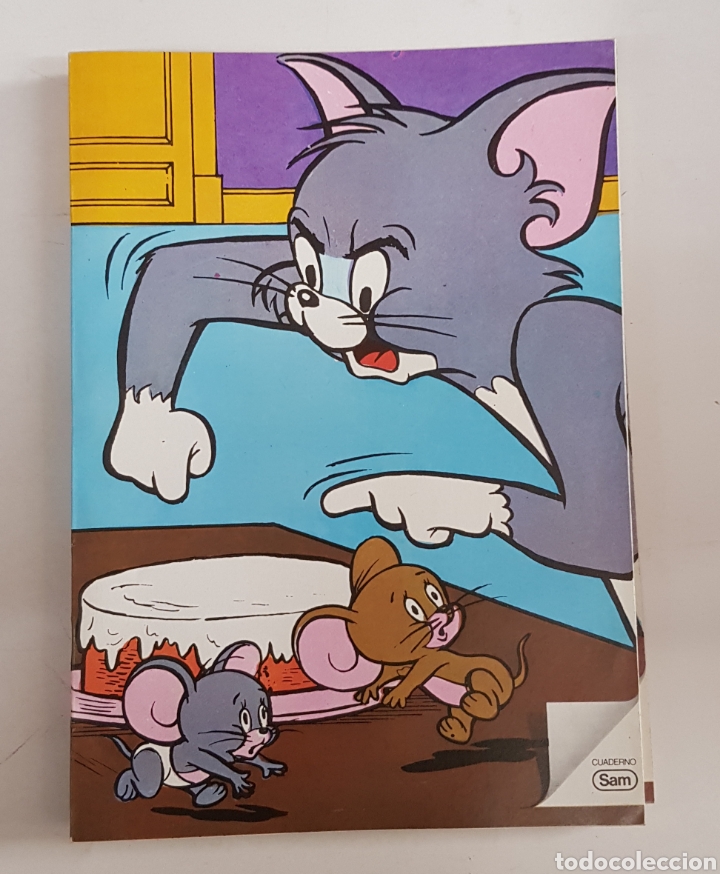 Outros artigos de papel: antiguo cuaderno a&ntilde;os 80 sam - tom y jerry - tdkc37