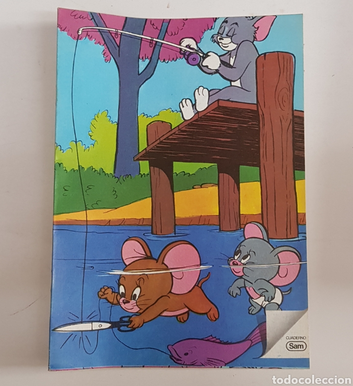 Otros Art&iacute;culos de Coleccionismo en Papel: antiguo cuaderno a&ntilde;os 80 sam - tom y jerry - tdkc37