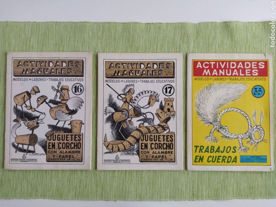 Otros Art&iacute;culos de Coleccionismo en Papel: Actividades manuales Salvatella a&ntilde;os 60 /70