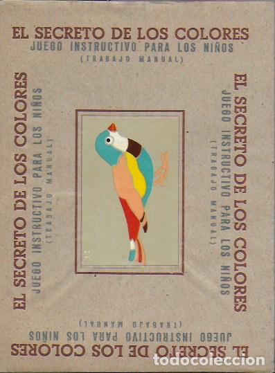 Otros Art&iacute;culos de Coleccionismo en Papel: El secreto de los colores. Juego instructivo para ni&ntilde;os. BCN : Seix Barral, s.a. 13x18cm.