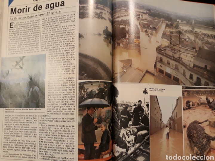 Outros artigos de papel: REPORTAJE DE LAS INNUNDACIONES DEL LEVANTE ESPA&Ntilde;OL EN OCTUBRE DE 1982 - 4 PAGINAS 1982