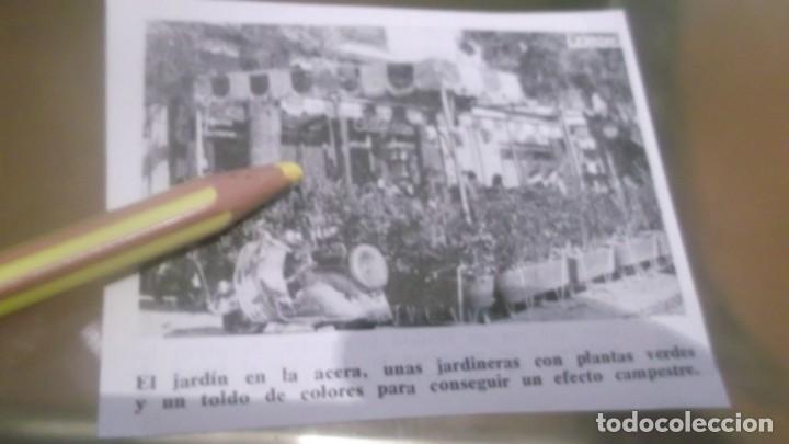 Otros Art&iacute;culos de Coleccionismo en Papel: RECORTE A&Ntilde;O 1956 - (MADRID) BAR CON TERRAZA Y MOTO VESPA APARCADA, FOTO LENDINEZ