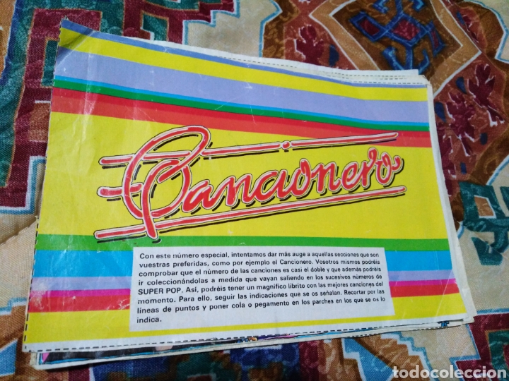Otros Art&iacute;culos de Coleccionismo en Papel: Cancionero ( revista s&uacute;per pop ) 17 n&uacute;meros en total de canciones