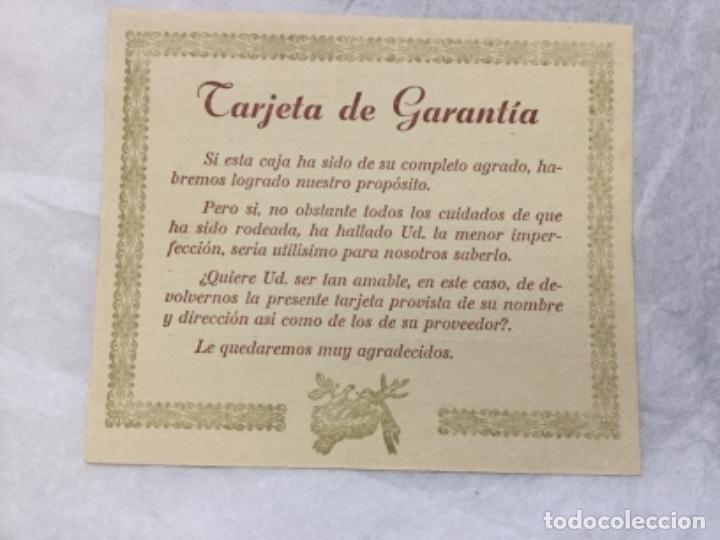 Otros Art&iacute;culos de Coleccionismo en Papel: TARJETA DE GARANTIA BOMBONES NESTLE - A&Ntilde;OS 50 - 10x8,5cm
