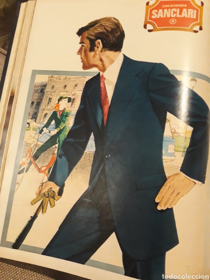 Outros artigos de papel: PUBLICIDAD DE CREACIONES SANCLARI - A&Ntilde;O 1971 - 33 X 27 CM
