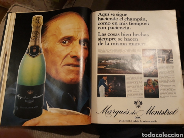 Otros art&iacute;culos de coleccionismo en papel: PUBLICIDAD DEL CAVA MARQUES DE MONISTROL - 2 PAGINAS A&Ntilde;O 1971 - 33 X 27 CM .