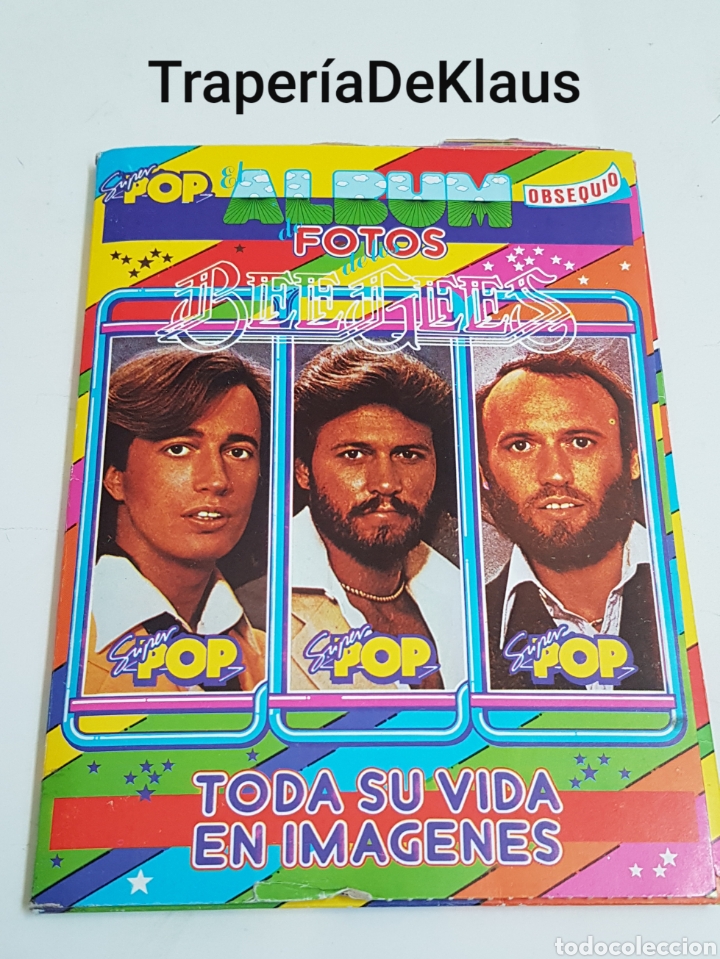 Outros artigos de papel: Super pop - album fotos - bee gees - tdk230