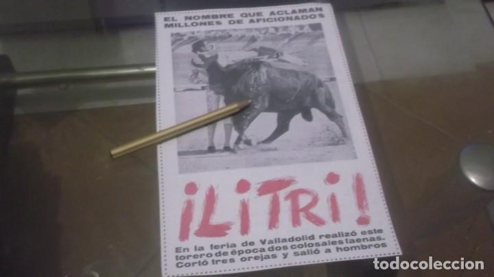 Otros Art&iacute;culos de Coleccionismo en Papel: RECORTE A&Ntilde;O 1956 - TOROS .TORERO LITRI FERIA VALLADOLID,ATRAS JOSELITO HUERTA EN LOGRO&Ntilde;O