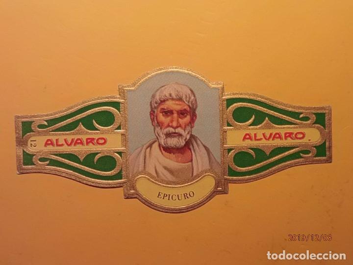 Otros Art&iacute;culos de Coleccionismo en Papel: VITOLAS - ALVARO - SERIE FILOSOFOS I - EPICURO.