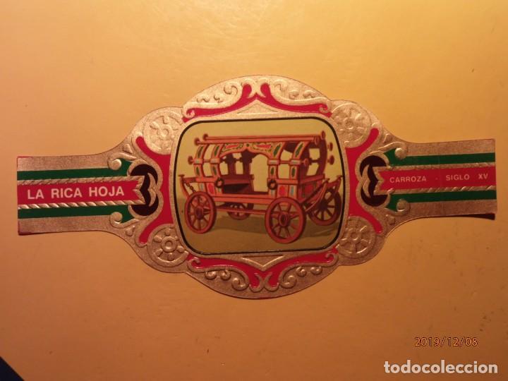 Otros Art&iacute;culos de Coleccionismo en Papel: VITOLAS - LA RICA HOJA - CARRUAJES, SERIE A, N&ordm; 5.CARROZA SIGLO XV.
