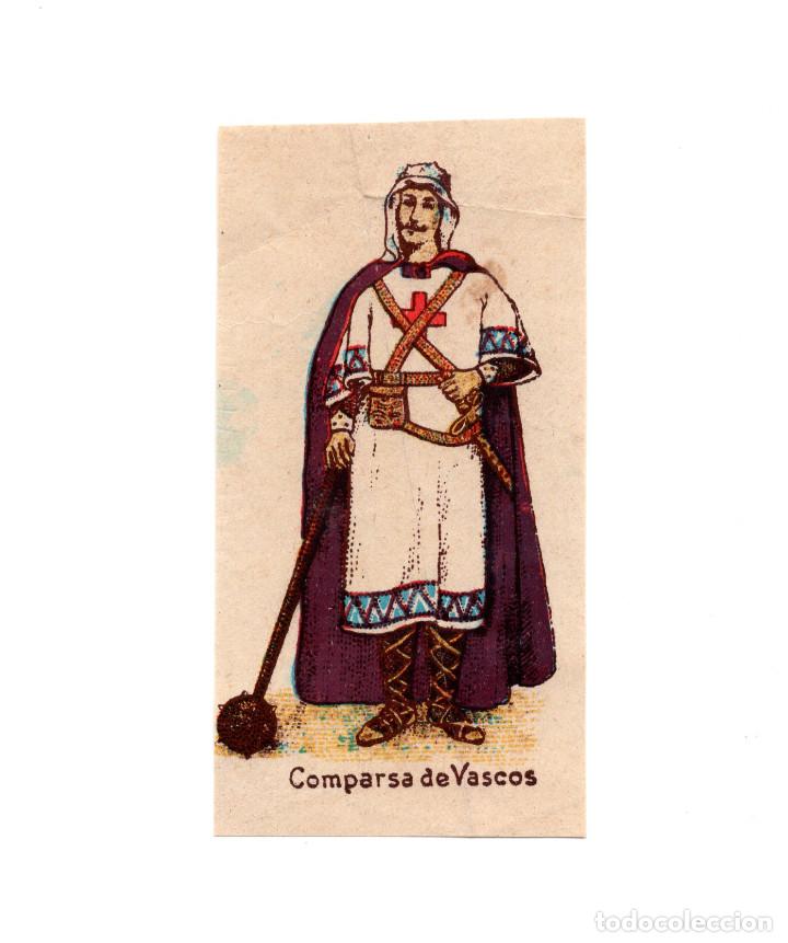 Otros art&iacute;culos de coleccionismo en papel: COMPARSA DE VASCOS. - Foto 1