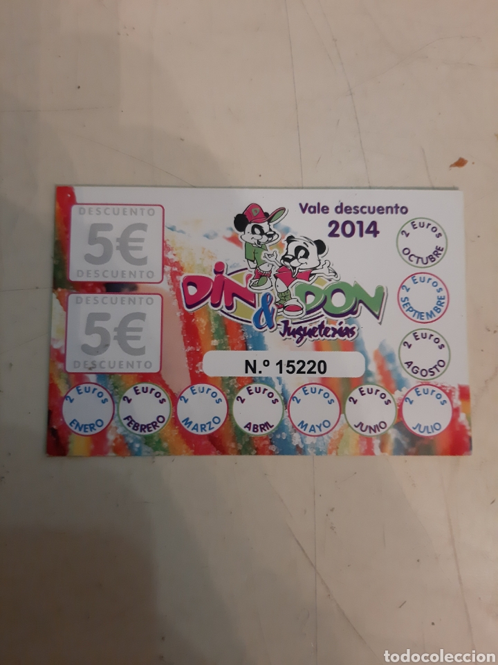 Sammelleidenschaft Andere Papierartikel: 2014 vale din don jugueterias