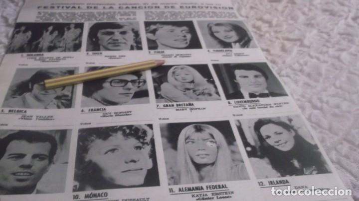 Otros Art&iacute;culos de Coleccionismo en Papel: RECORTE A&Ntilde;OS 70 - AMSTERDAM(HOLANDA) FESTIVAL DE CANCION DE EUROVISI&Oacute;N