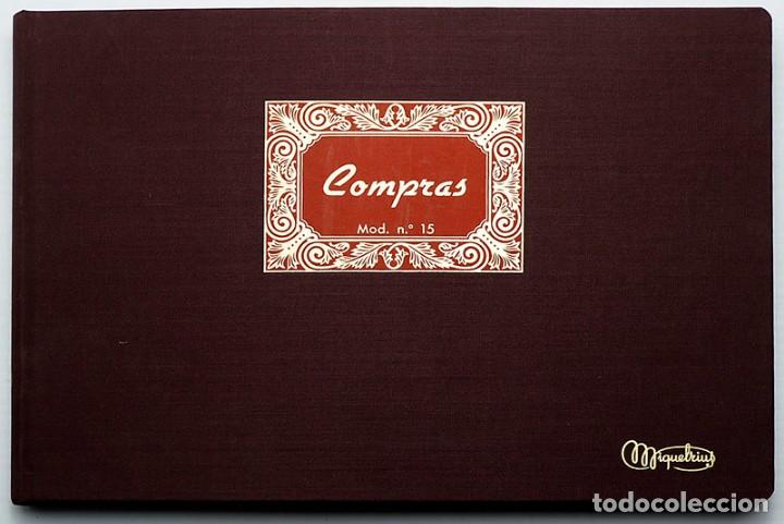 Otros art&iacute;culos de coleccionismo en papel: Libro de compras. Modelo n&ordm; 15. Miquelrius - Foto 1
