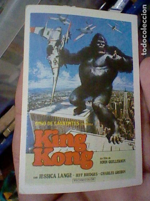 Otros Art&iacute;culos de Coleccionismo en Papel: VIDEO GUAY ED DALSA 1984 CROMO RECUPERADO COL PELICULAS N&ordm; 88 KING KONG