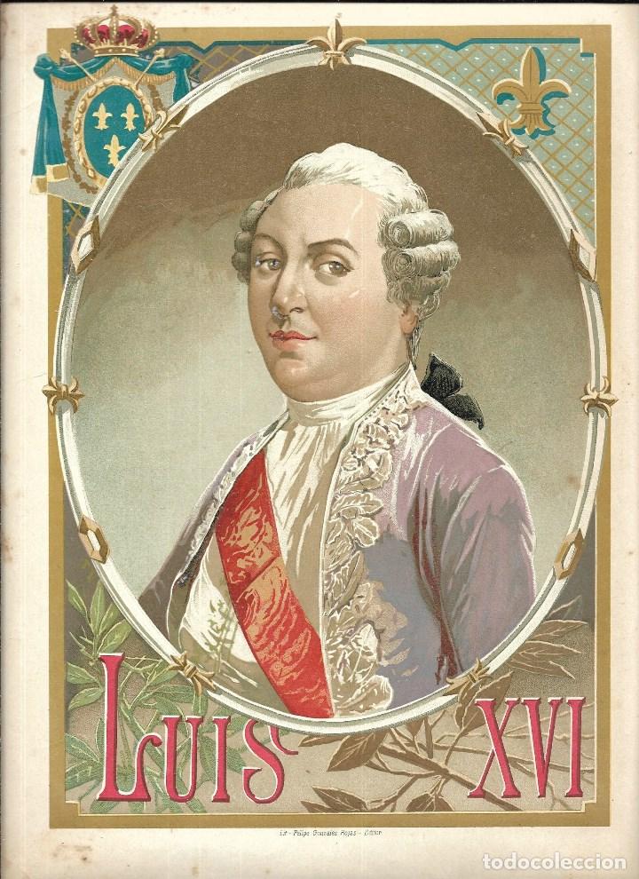 Otros Art&iacute;culos de Coleccionismo en Papel: 105-PRECIOSA LITOGRAFIA- LUIS XVI - EDITA -FELIPE GONZALEZ .ROJAS-