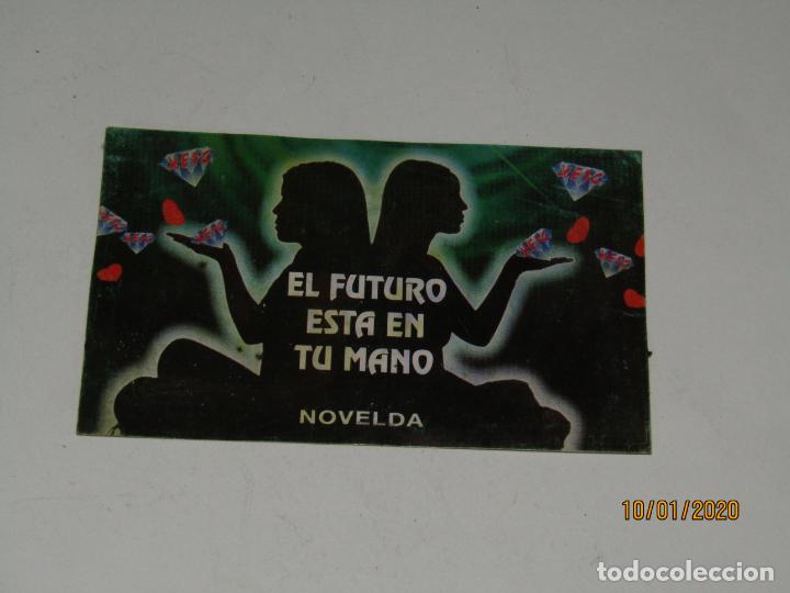 Otros Art&iacute;culos de Coleccionismo en Papel: Antigua Invitaci&oacute;n FLYER de XEIC Novelda con Marca al Dorso del Colaborador - A&ntilde;o 1995