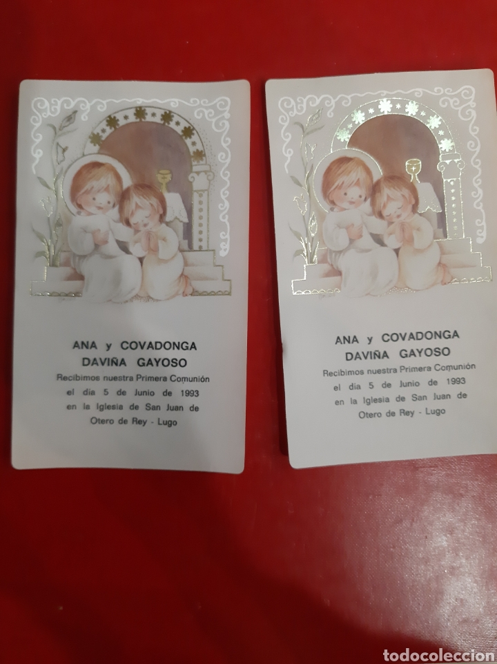 Outros artigos de papel: Otero rey Lugo primera comunion iglesia San Juan