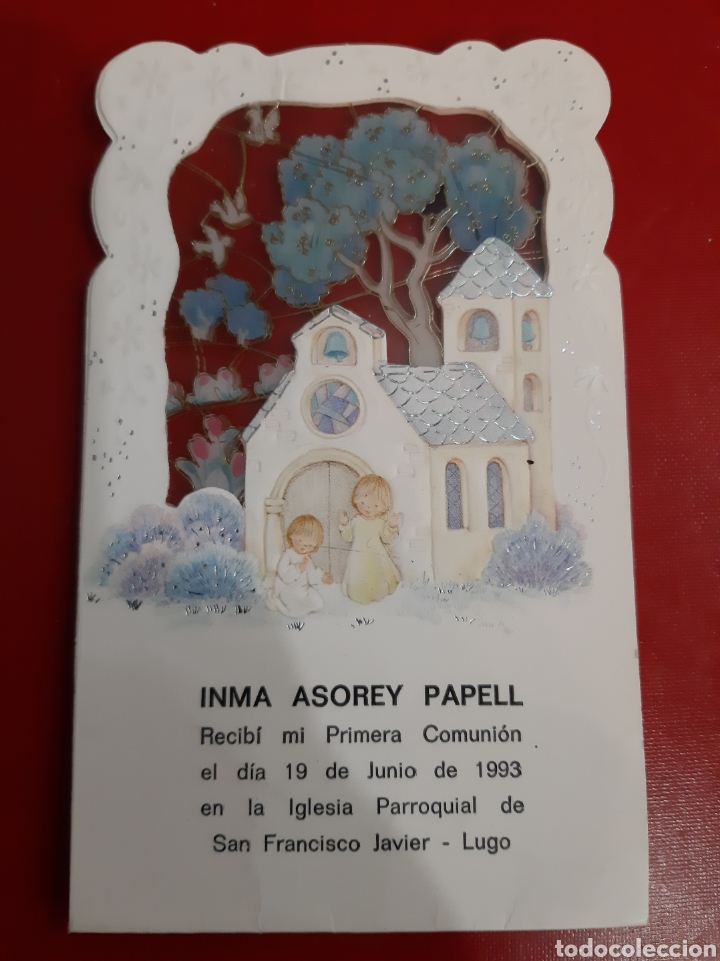 Outros artigos de papel: Lugo 1993 San Francisco Javier primera comunion