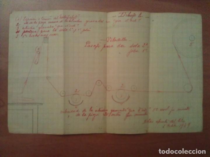 Altri oggetti di carta: 1939 DIBUJO INDUSTRIAL - BOL&Iacute;GRAFO / L&Aacute;PIZ
