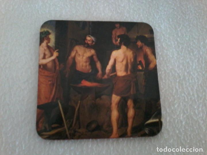 Otros art&iacute;culos de coleccionismo en papel: ANTIGUO POSAVASO PUBLICITARIO. LA FRAGUA DE VULCANO. VEL&Aacute;ZQUEZ