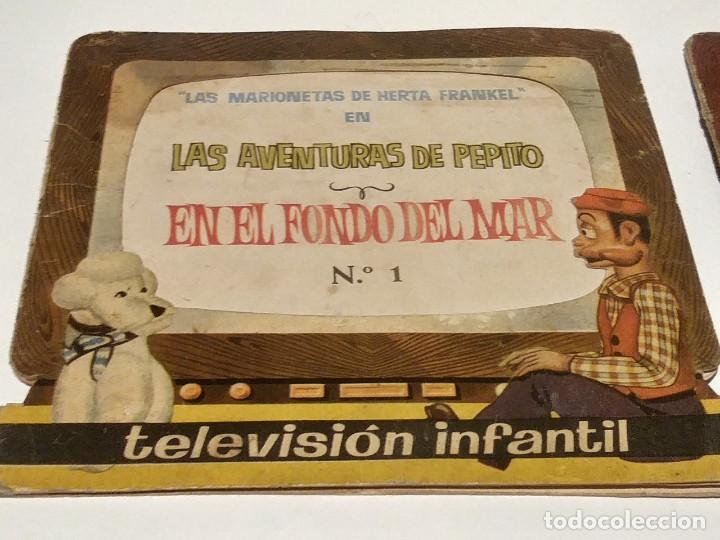 Otros art&iacute;culos de coleccionismo en papel: Las Marionetas de Herta Frankel Aventuras de PEPITO EN EL FONDO DEL MAR N&ordm; 1
