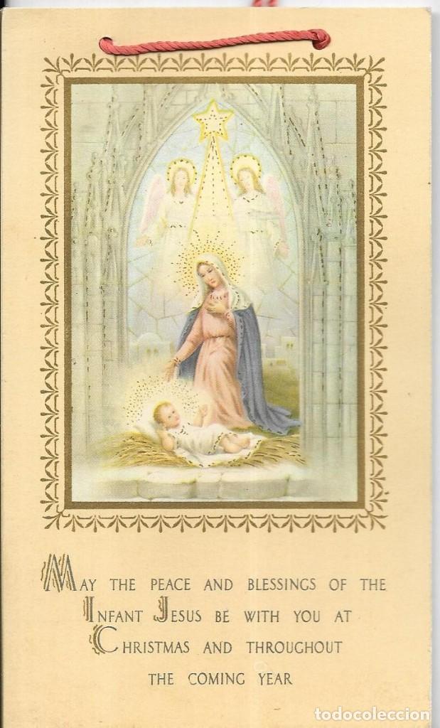 Outros artigos de papel: *** QZ75 - ALMANAQUE INGLES 1962 - 8 HOJAS UNIDAS POR UN CORDONCITO