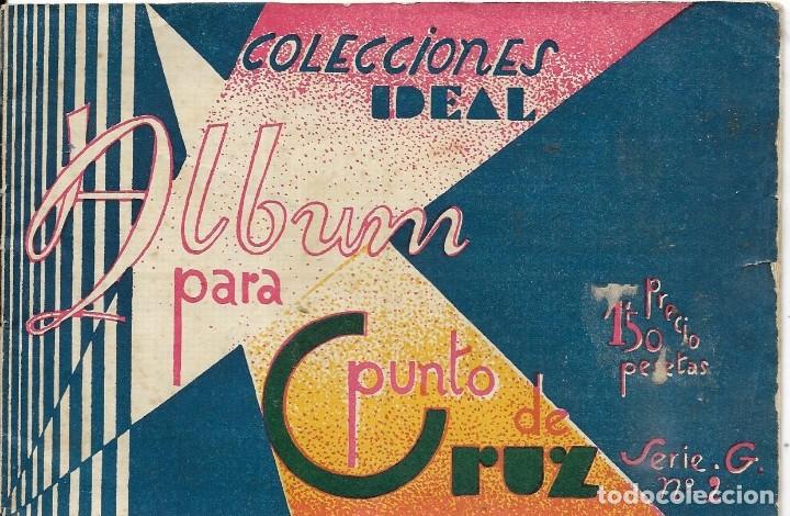 Outros artigos de papel: *** PG268 - ALBUM PARA PUNTO DE CRUZ - COLECCIONES IDEAL - SERIE G N&ordm; 2