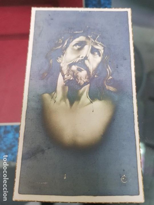 Outros artigos de papel: ANTIGUA ESTAMPA RELIGIOSA DEFUNCION SANCHEZ DAZA MANSILLA ESPARRAGOSA DE LARES BADAJOZ