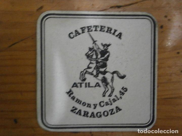 Otros Art&iacute;culos de Coleccionismo en Papel: PRECIOSO POSA VASOS&iexcl;&iexcl;A&Ntilde;OS 60 70.ZARAGOZA&iexcl;&iexcl;CAFETERIIA RAMON Y CAJAL