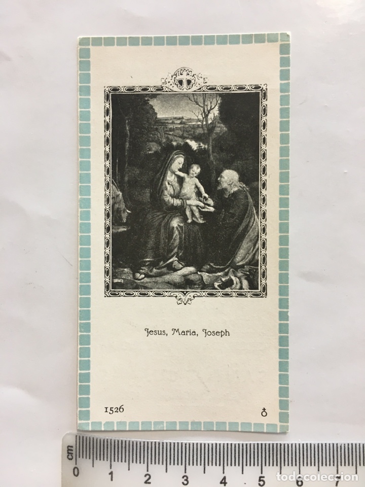 Otros art&iacute;culos de coleccionismo en papel: ESTAMPA RELIG. RCDO. FIESTA NI&Ntilde;O JES&Uacute;S. PARROQUIA STOS. JUANES. MELIANA, 26-12-1940.