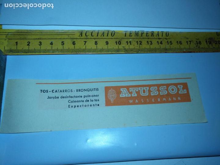 Paper Collecting Others: antigua publicidad de farmacia medicamento farmaceutico marca medicina , recorte de prensa