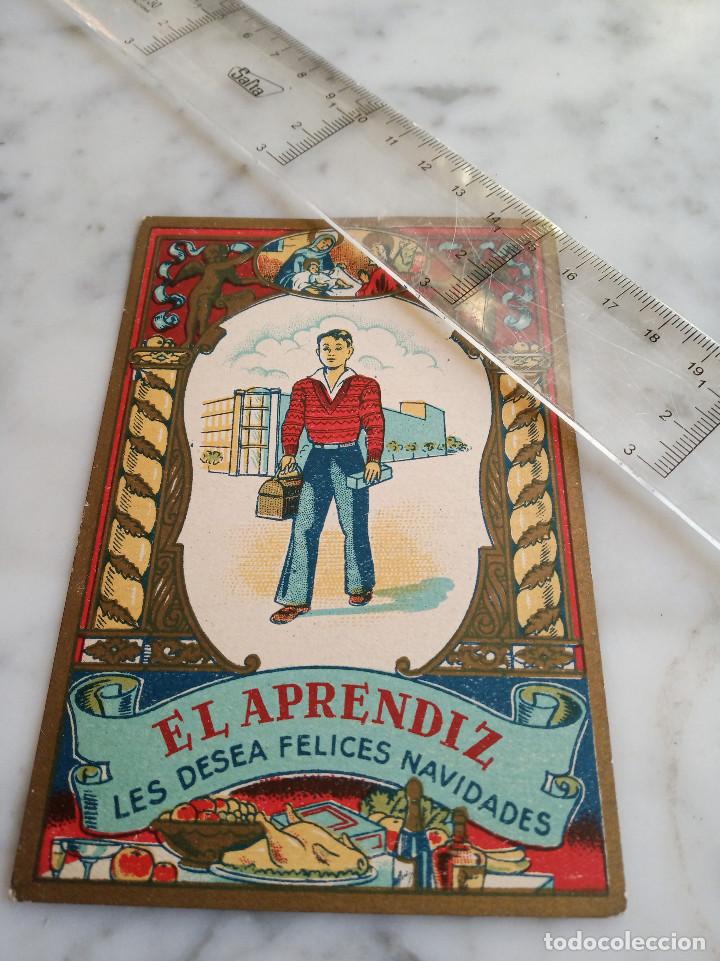 Otros art&iacute;culos de coleccionismo en papel: FELICITACION:el aprendiz les desea felices navidades.