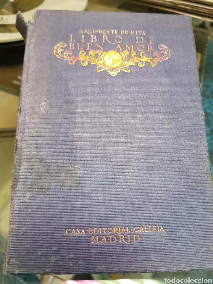 Outros artigos de papel: ANTIGUO LIBRO DE BUEN AMOR ARCIPRESTE DE HITA CALLEJA