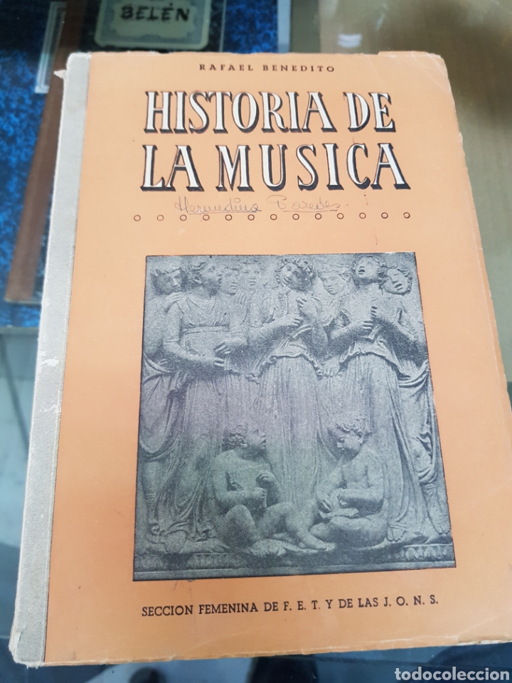 Outros artigos de papel: HISTORIA DE LA MUSICA RAFAEL BENEDITO FALANGE ESPA&Ntilde;OLA MADRID 1958
