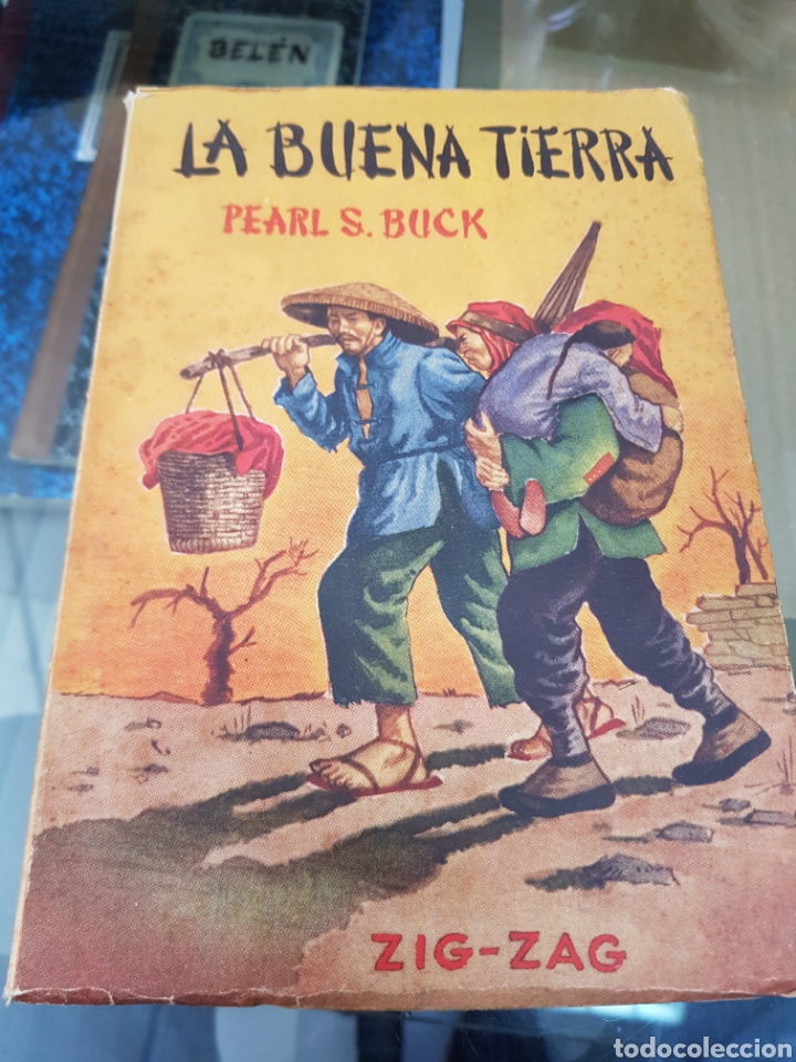 Outros artigos de papel: ANTIGUO LIBRO LA BUENA TIERRA BUCK ZIG ZAG CHILE 1952