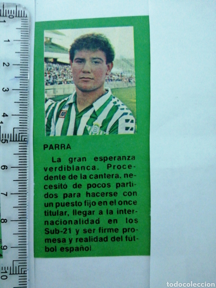 Otros Art&iacute;culos de Coleccionismo en Papel: (RECORTE PRENSA ANTIGUO)JUGADOR DEL REAL BETIS PARRA PROCEDENTE DE LA CANTERA